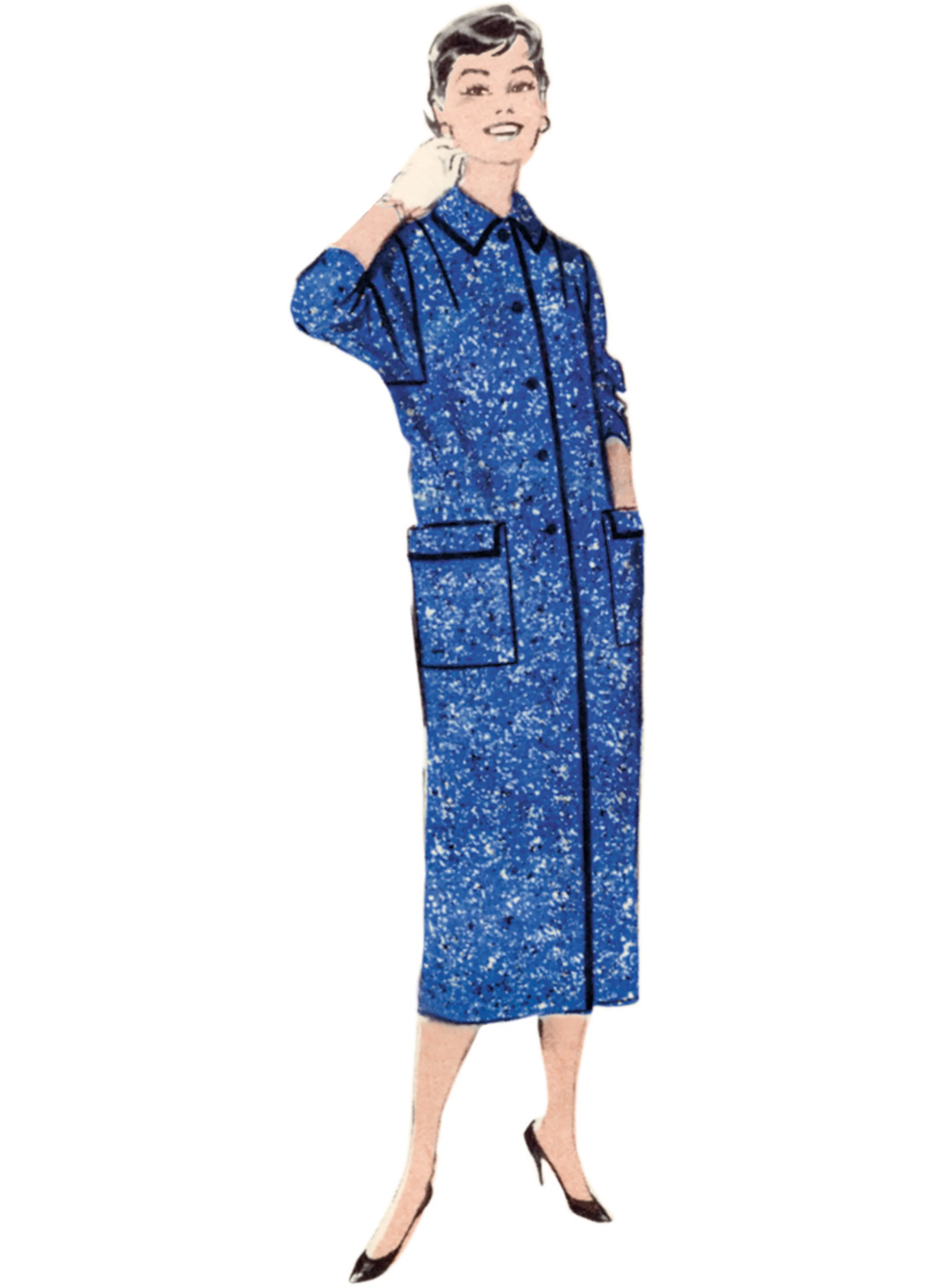 Butterick Vintage Coat V7020 - Image 3