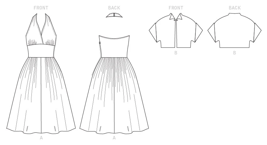 Butterick Vintage Dress and Jacket B6682 - Image 8