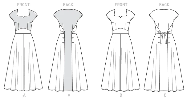 Butterick Vintage Dress B6212 - Image 9