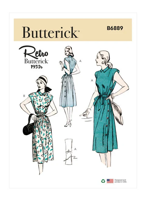 Butterick Vintage Dress B6889 - Image 2