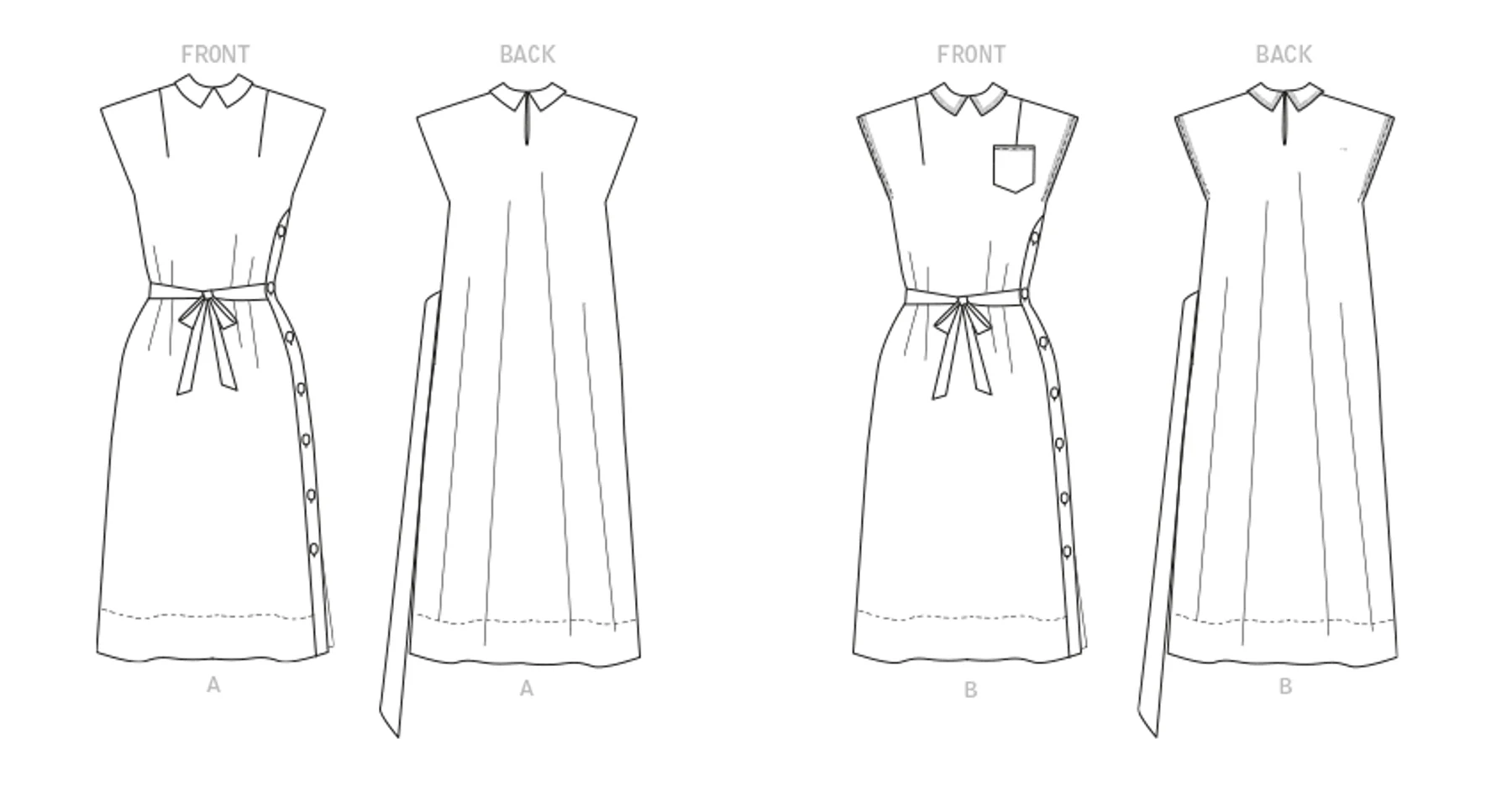 Butterick Vintage Dress B6889 - Image 5