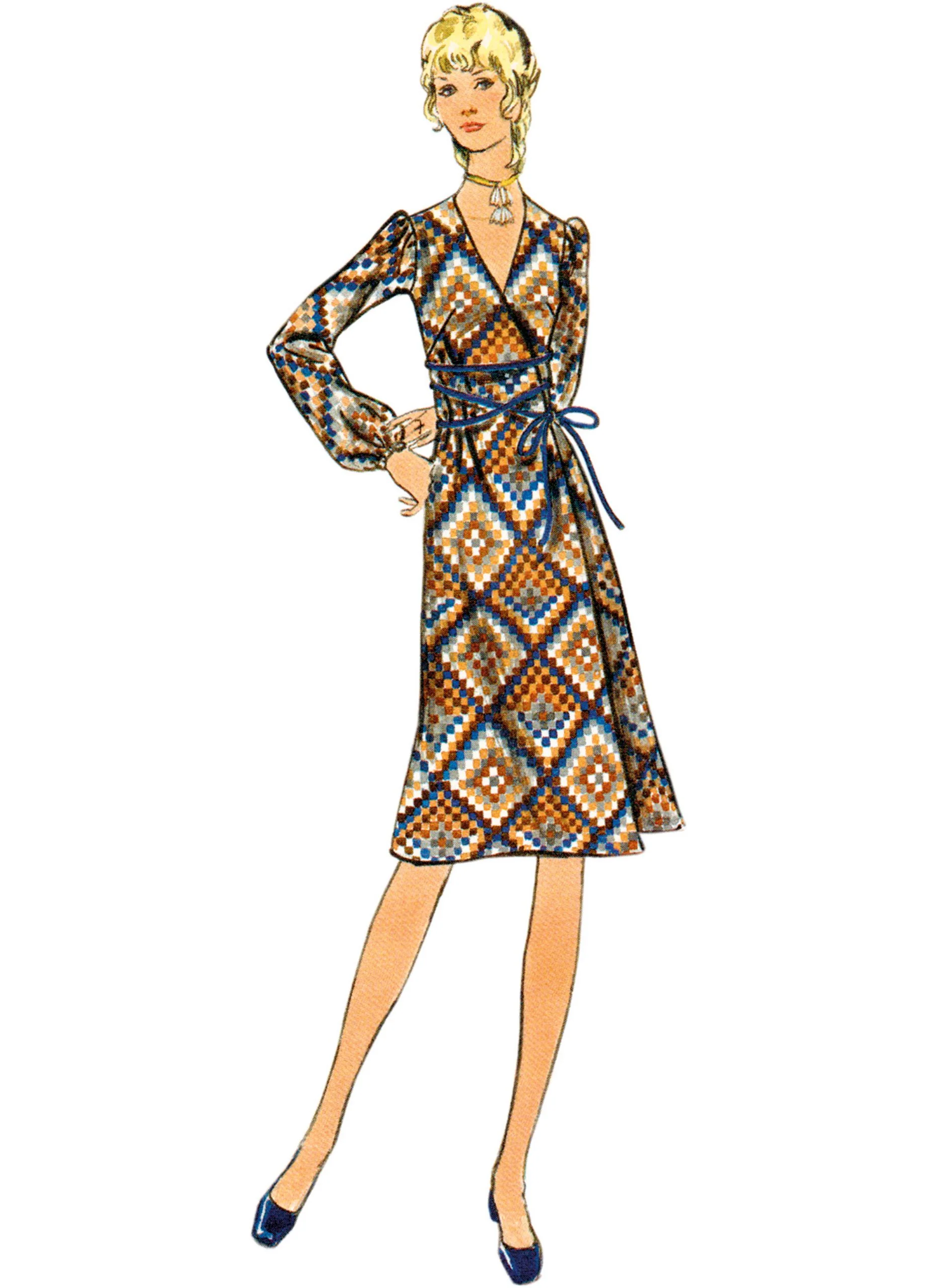 Butterick Vintage Dress, Tunic & Trousers B6958 - Image 3
