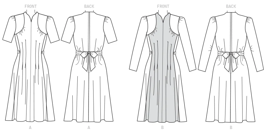 Butterick Vintage Dresses B6485 - Image 7