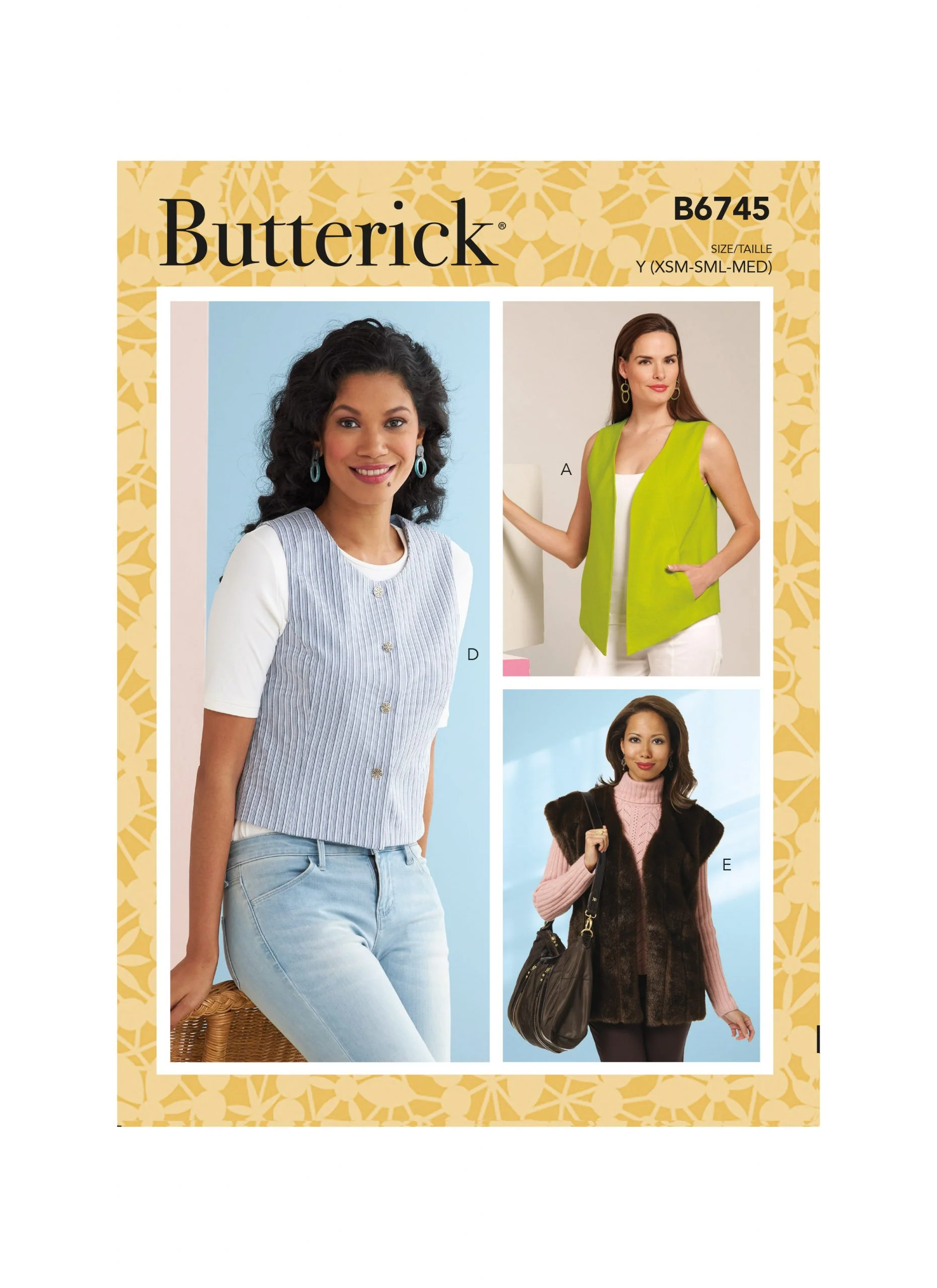 Butterick Waistcoats B6745 - Image 2