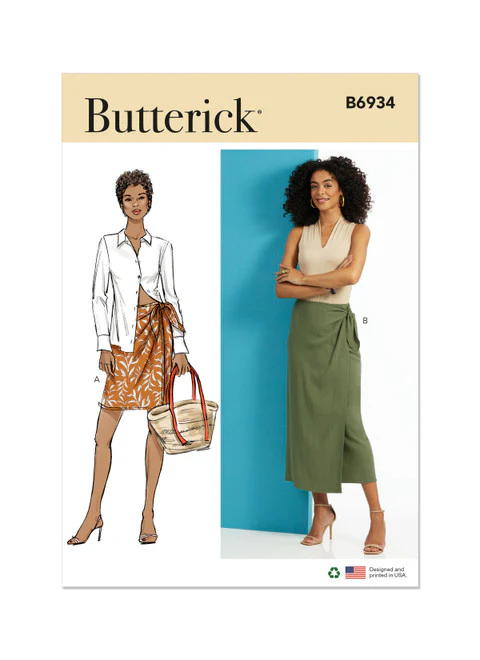 Butterick Wrap Skirts B6934 - Image 2