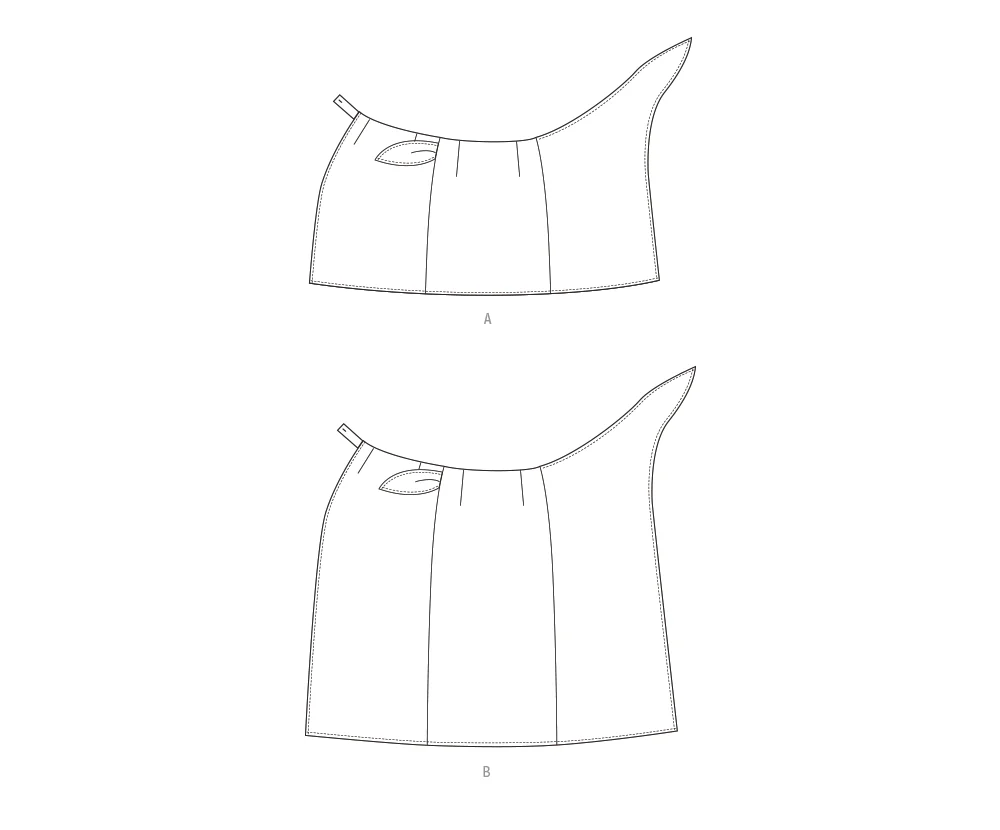 Butterick Wrap Skirts B6934 - Image 5