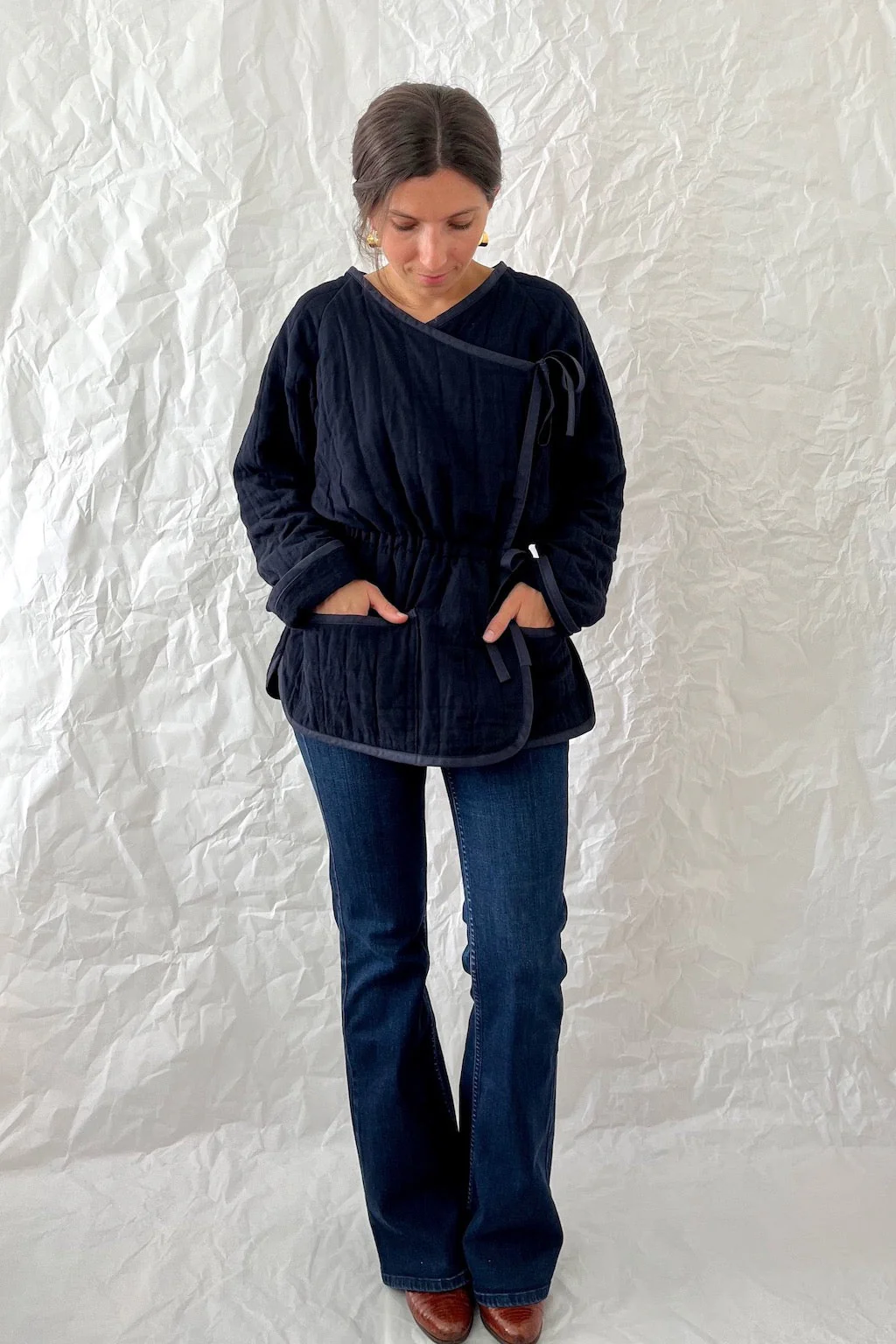 Camimade Coquillage Quilted Jacket - Printed copy shop (+£7.00)