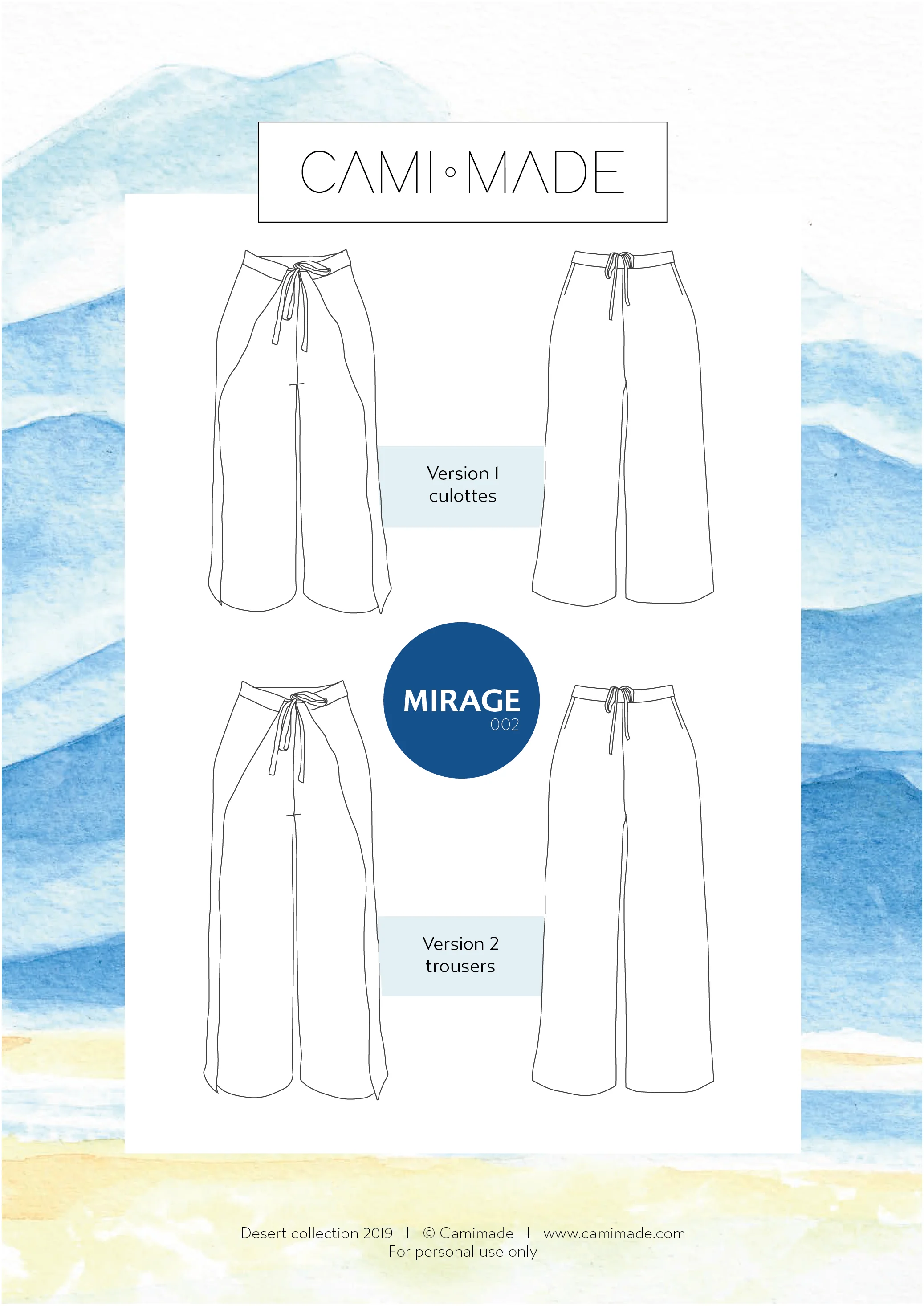 Camimade Mirage Culottes and Trousers - Image 7