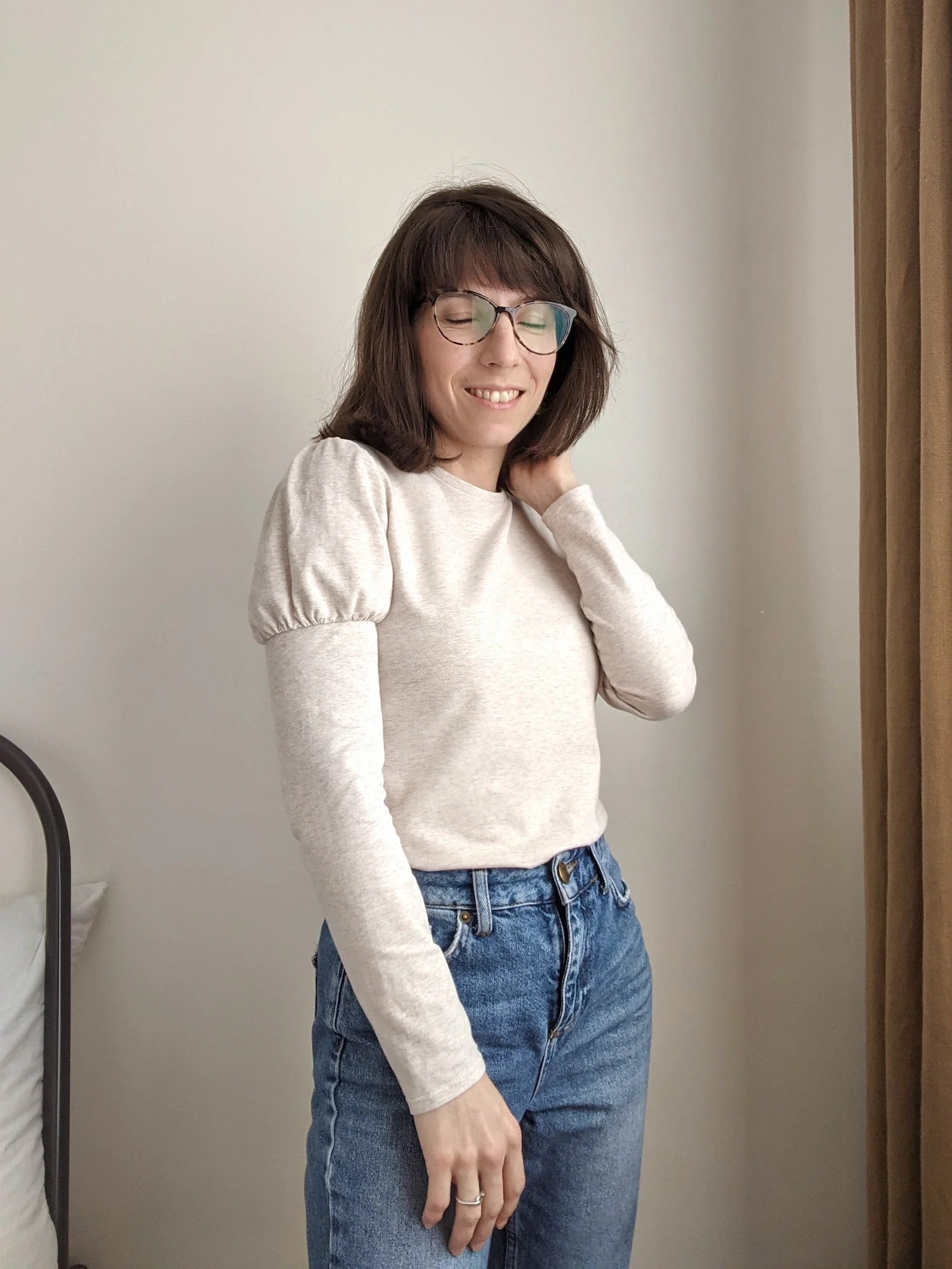 Camimade Nuage Balloon Sleeve Shirt - Image 9