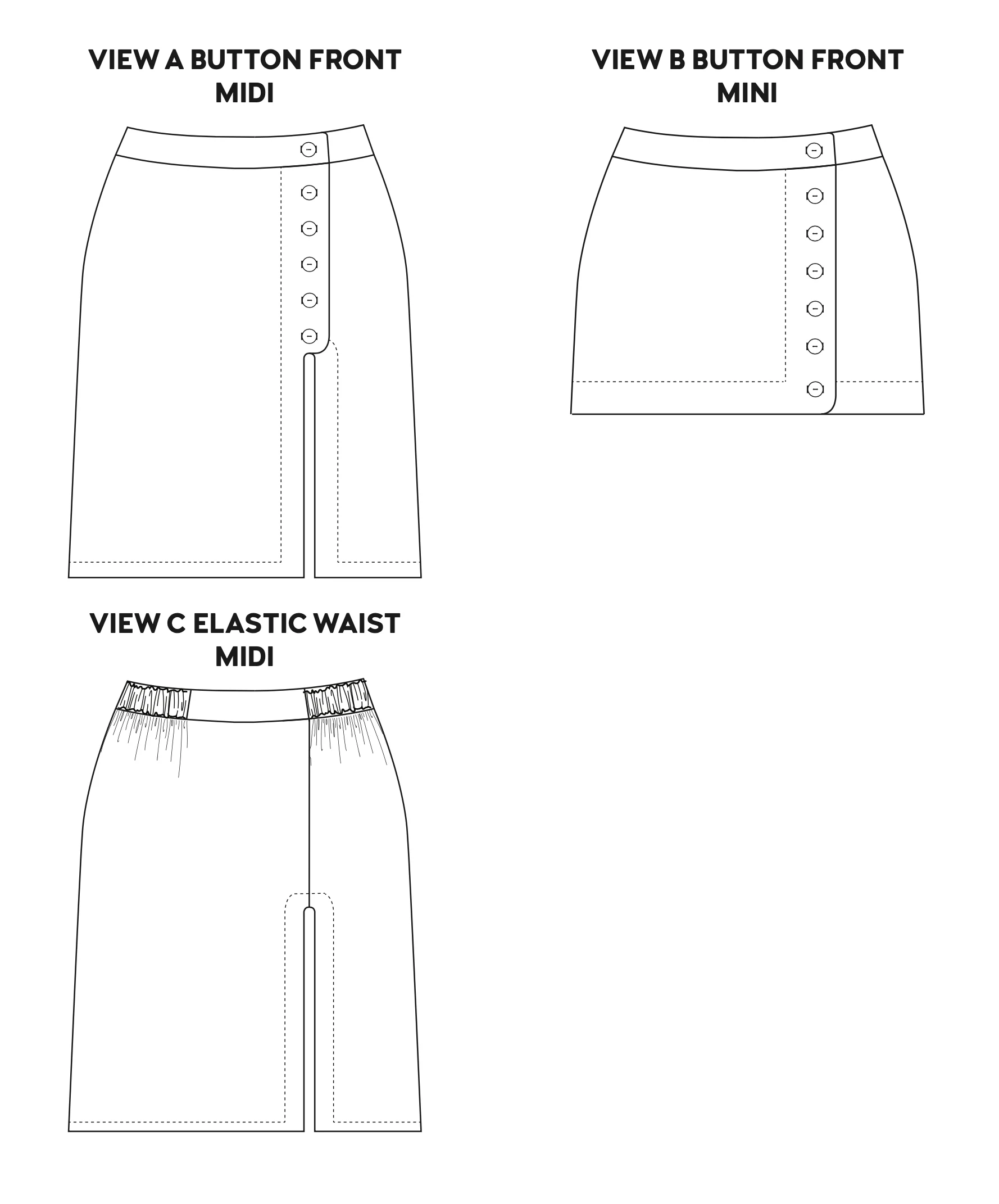 Chalk and Notch Evelyn Skirt - Image 15