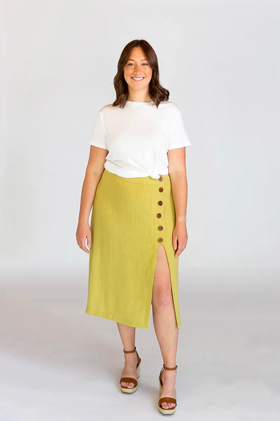 Chalk and Notch Evelyn Skirt - Image 2