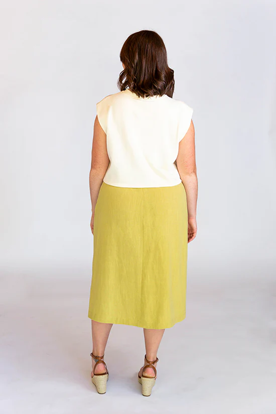 Chalk and Notch Evelyn Skirt - Image 3