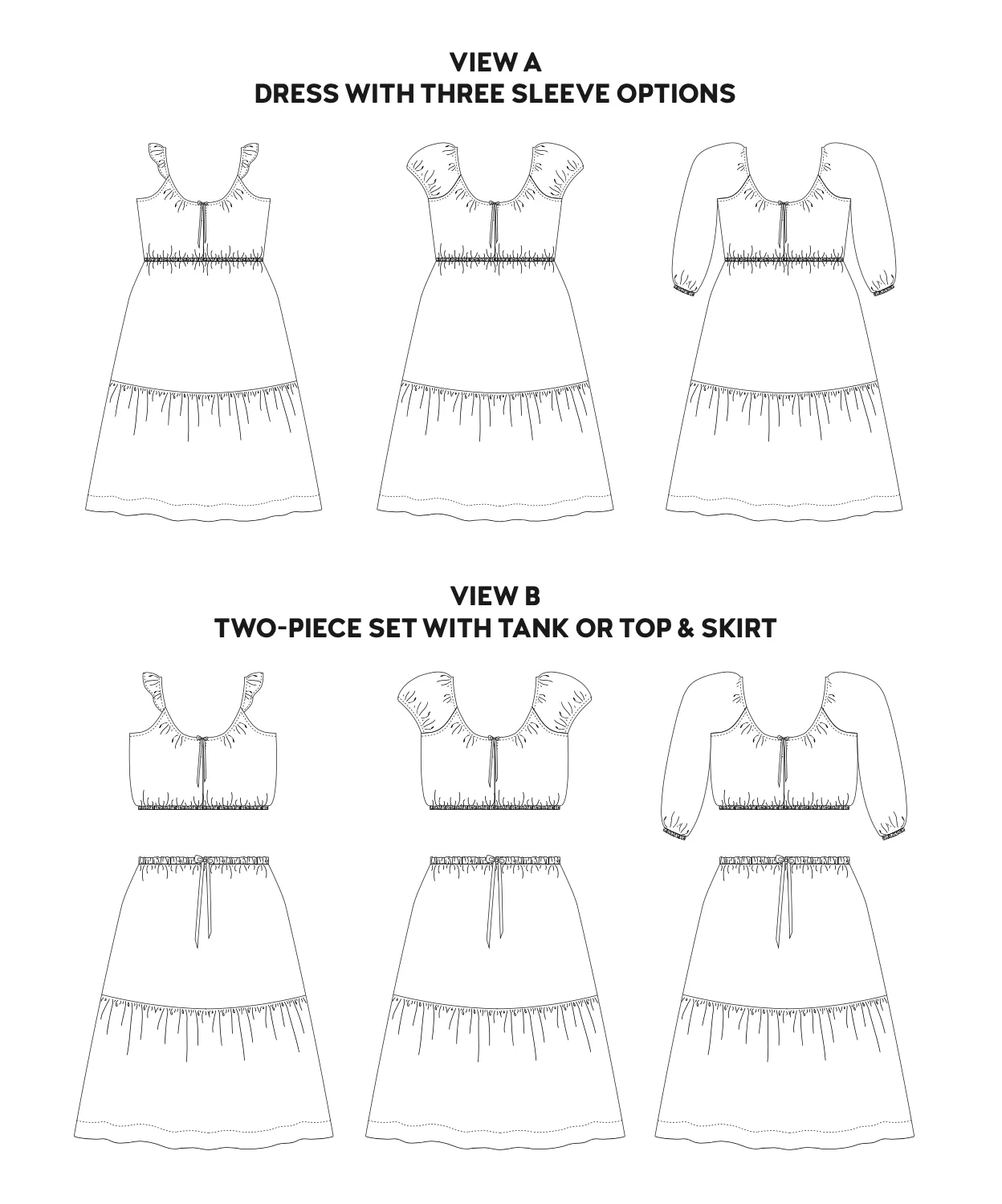 Chalk and Notch Ivie Dress, Top and Skirt - Image 28