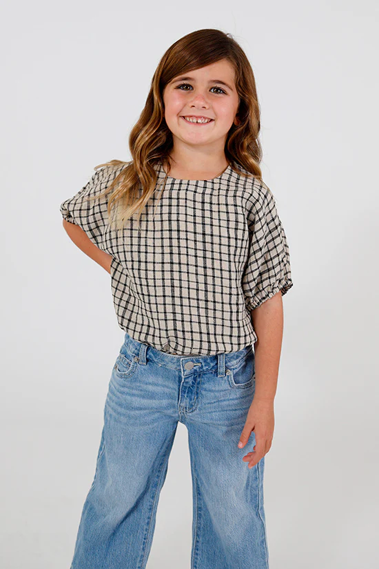 Chalk and Notch Mini Aria Top - Image 3