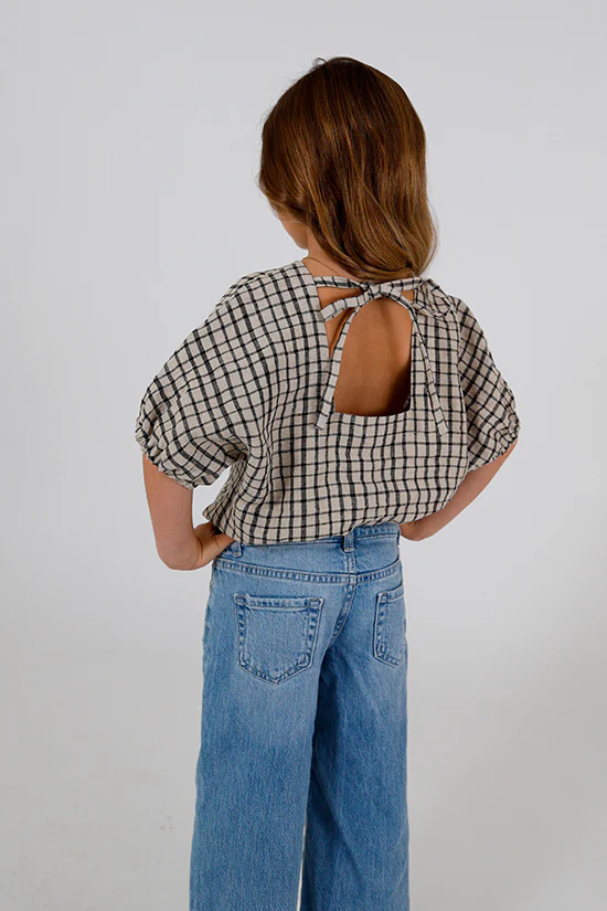 Chalk and Notch Mini Aria Top - Image 4