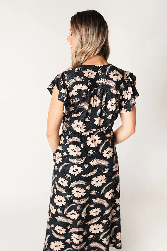 Chalk and Notch Orchid Midi Dress - Image 3