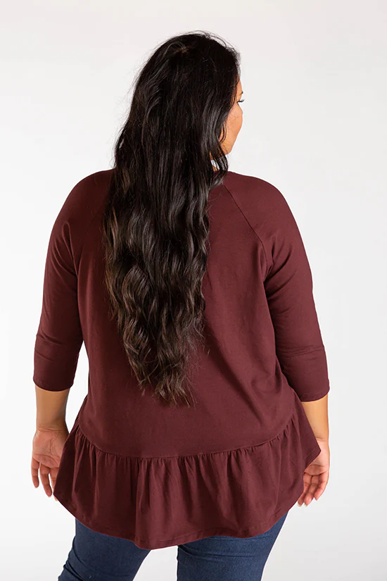 Chalk and Notch Waterfall Raglan Top & Dress - Image 5