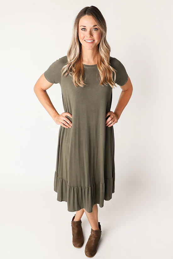 Chalk and Notch Waterfall Raglan Top & Dress - Image 6