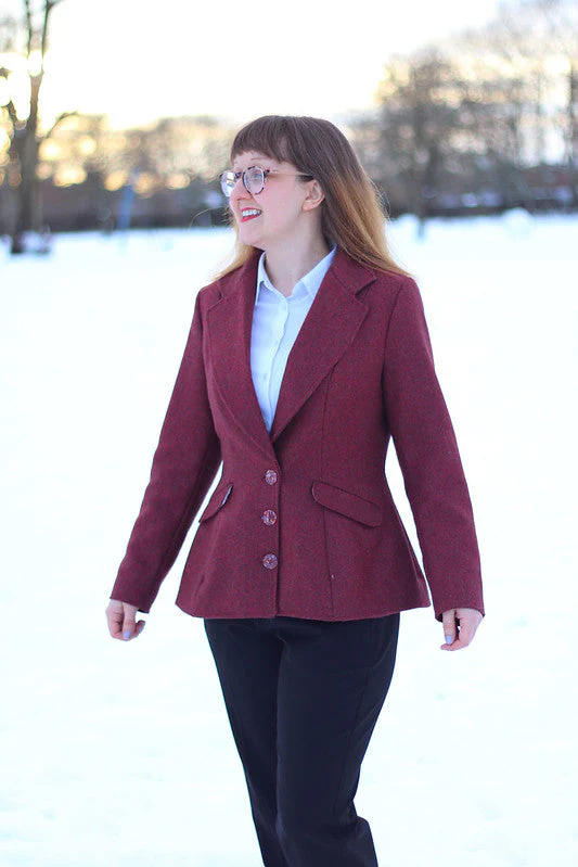 Charlotte Emma Patterns Barberry Jacket - Printed copy shop SIZES 20-36 / D CUP (+£7.00)