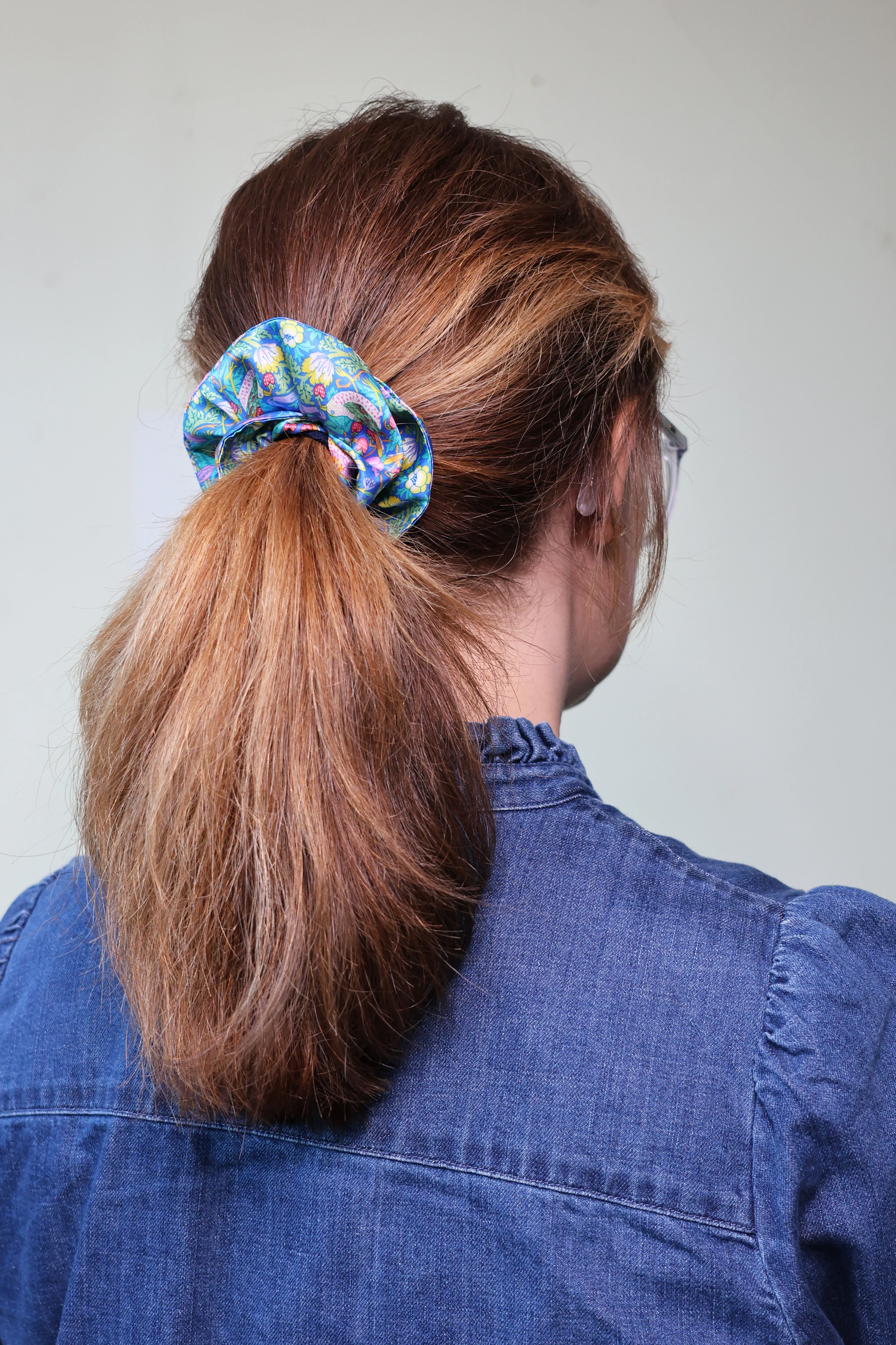 Charlotte Emma Patterns Bow Scrunchie - Image 3