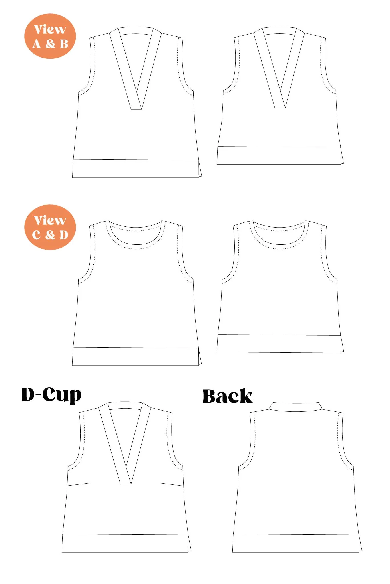 Charlotte Emma Patterns Clove Vest - Image 12