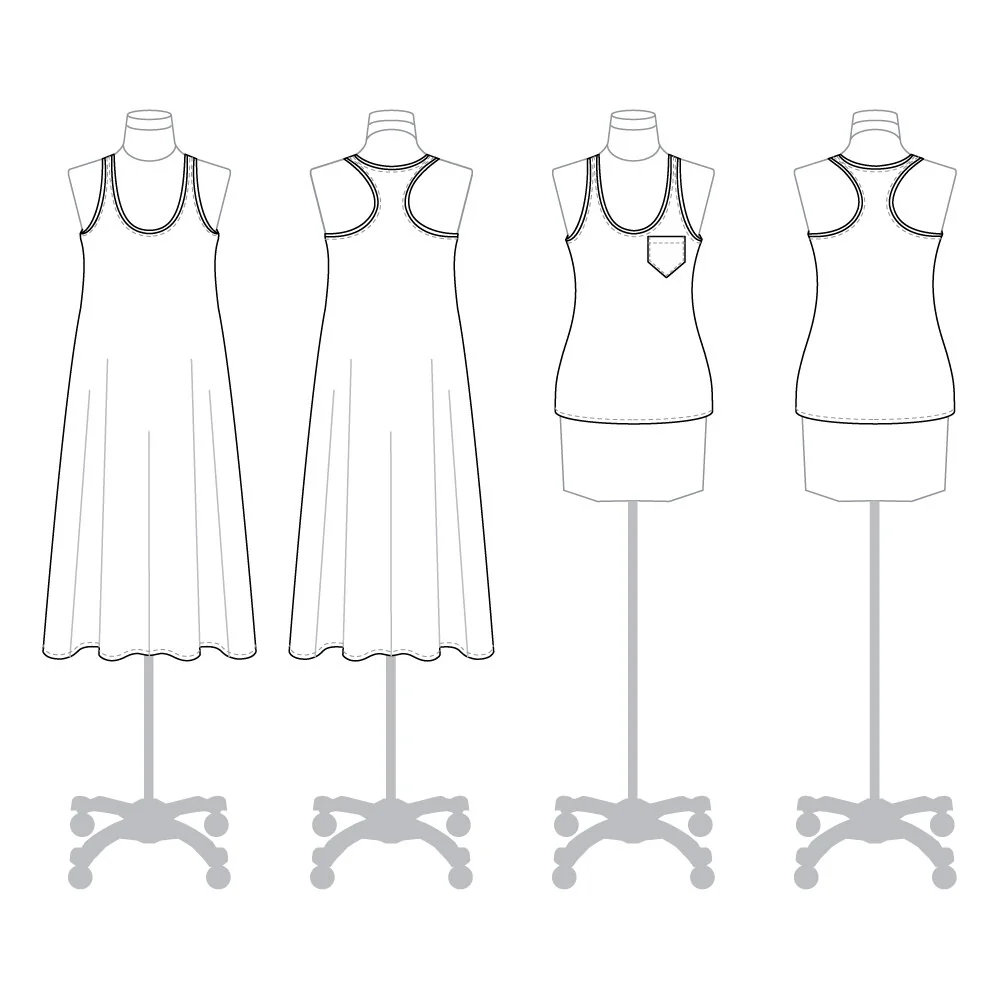 Christine Haynes Rumi Tank Dress and Top - Image 7