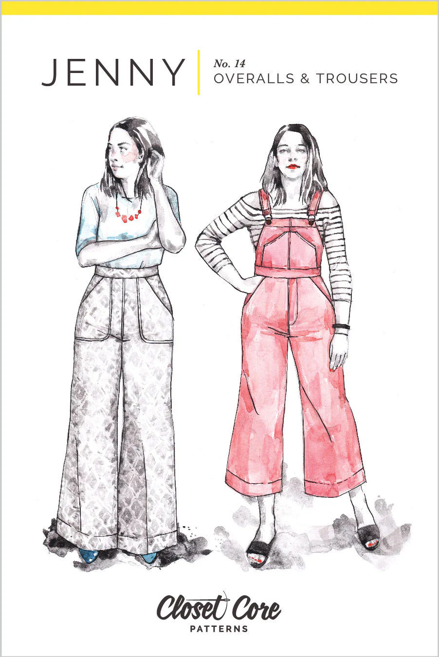 Closet Core Patterns Jenny Overalls/Trousers - Image 18