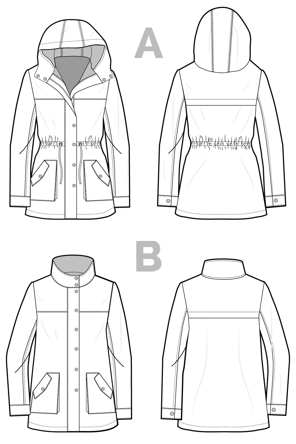 Closet Core Patterns Kelly Anorak - Image 11