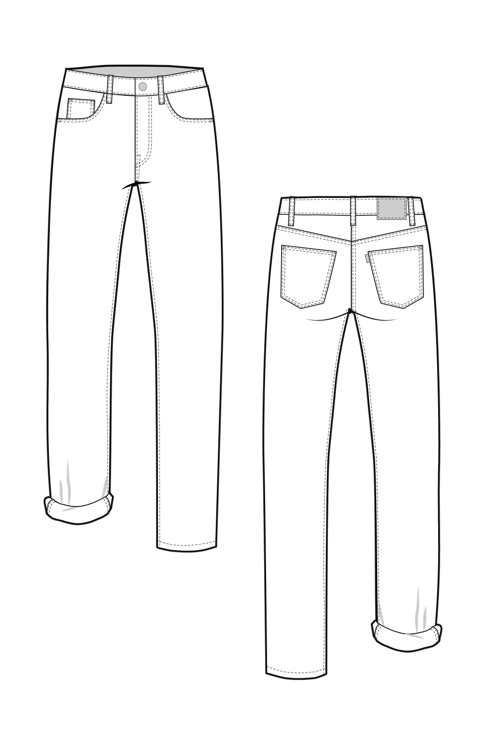 Closet Core Patterns Morgan Jeans - Image 12
