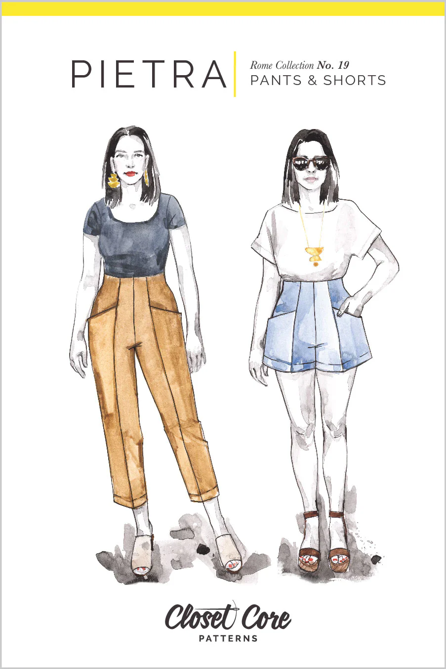 Closet Core Patterns Pietra Pants and Shorts - Image 17