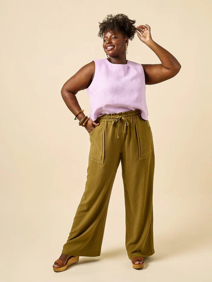 Closet Core Patterns Sepia Pants and Shorts - Image 15