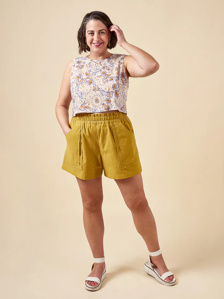 Closet Core Patterns Sepia Pants and Shorts - Image 25
