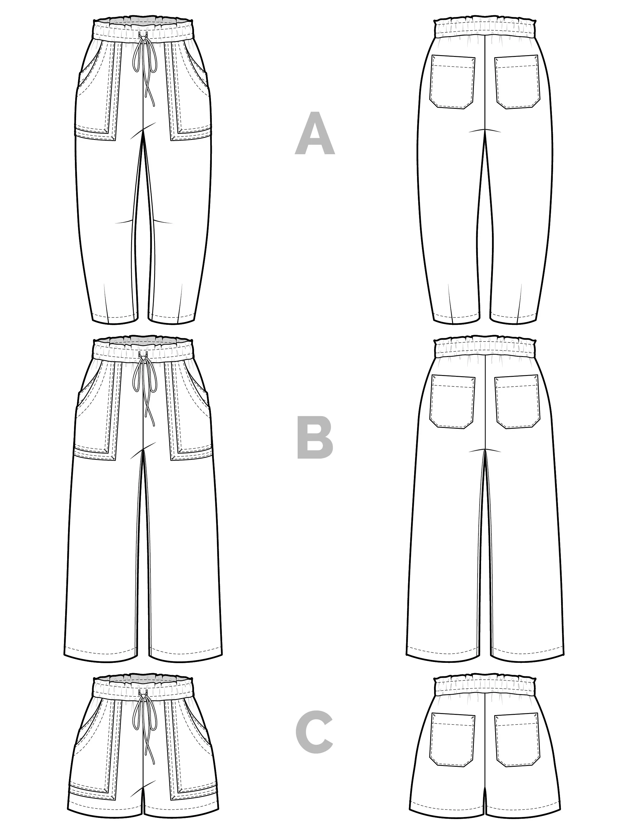 Closet Core Patterns Sepia Pants and Shorts - Image 28