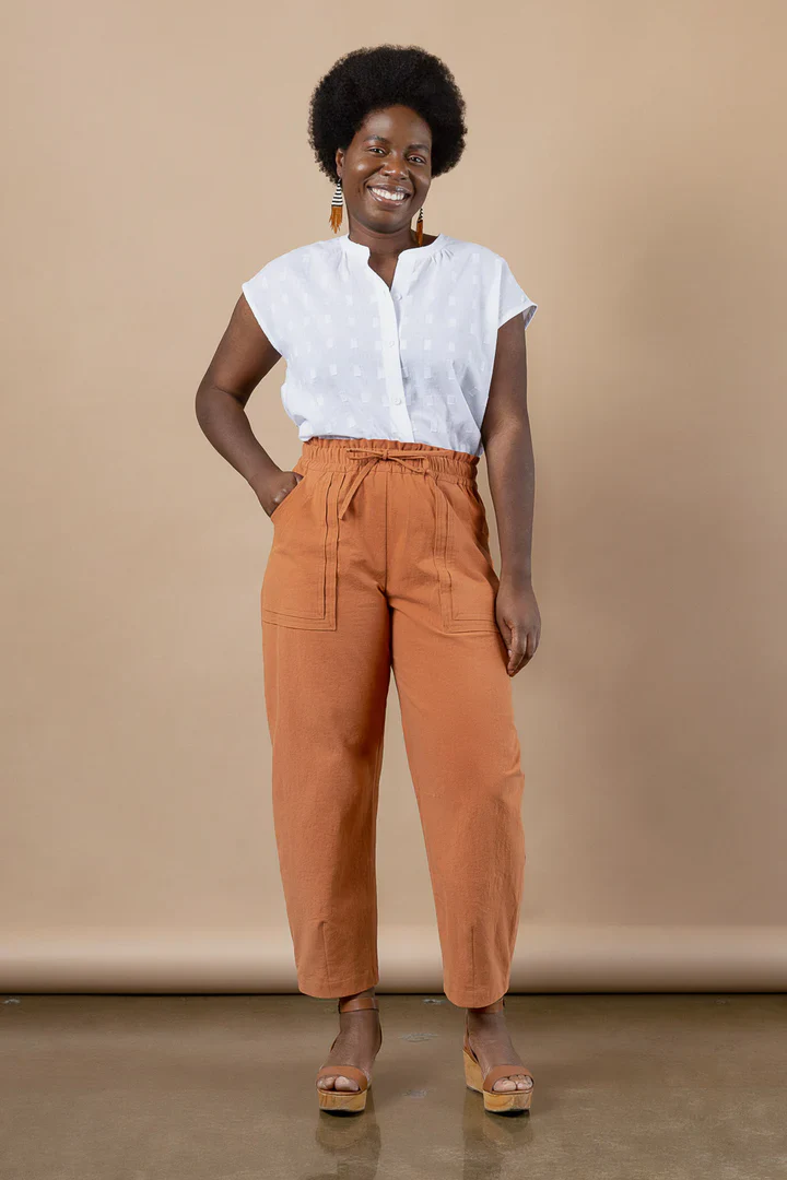 Closet Core Patterns Sepia Pants and Shorts - Image 8