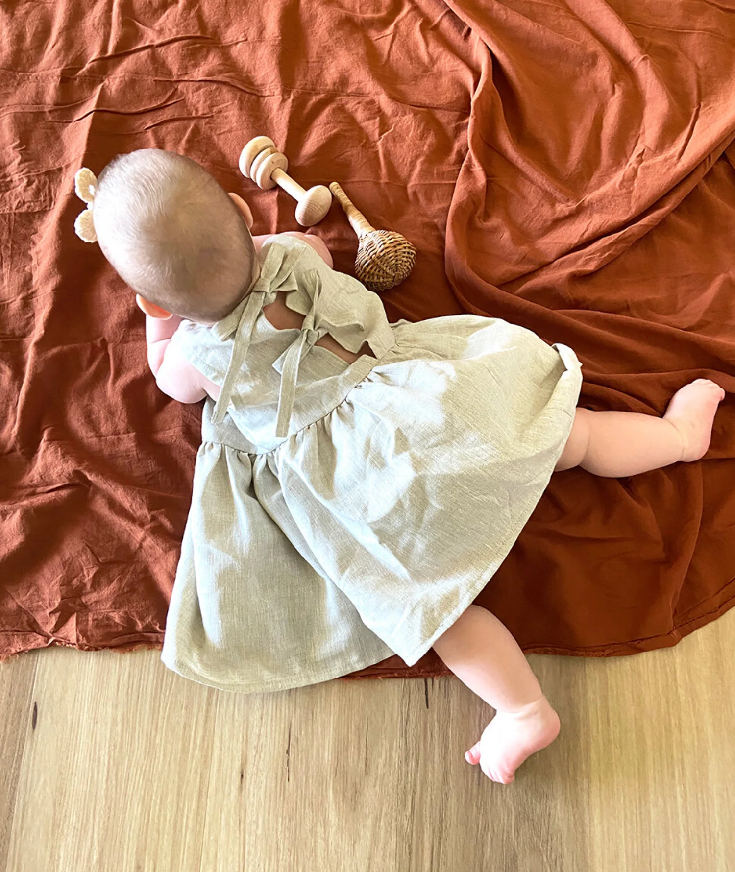 Common Stitch Baby Fawn Dress - Image 5
