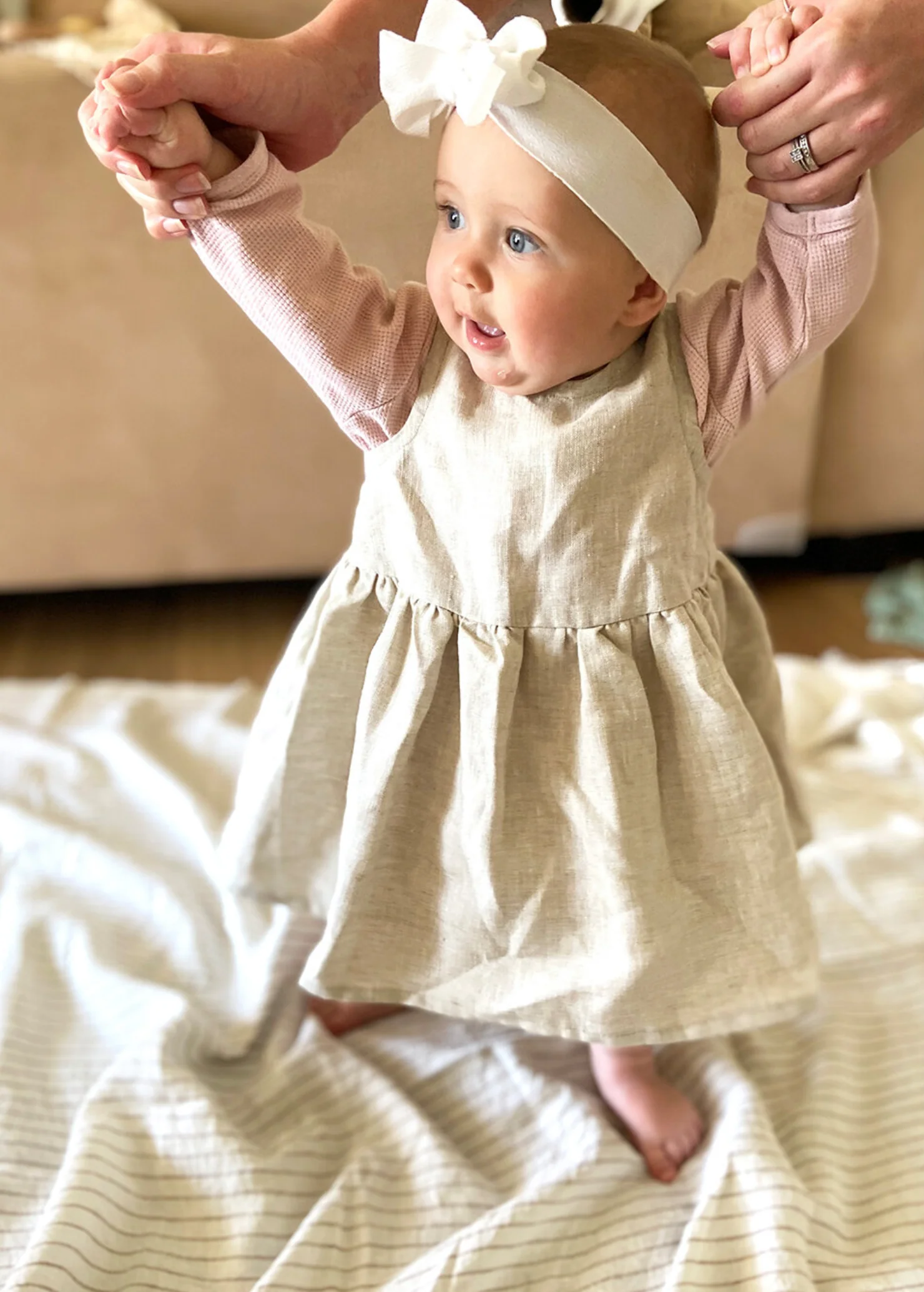 Common Stitch Baby Fawn Dress - Image 6