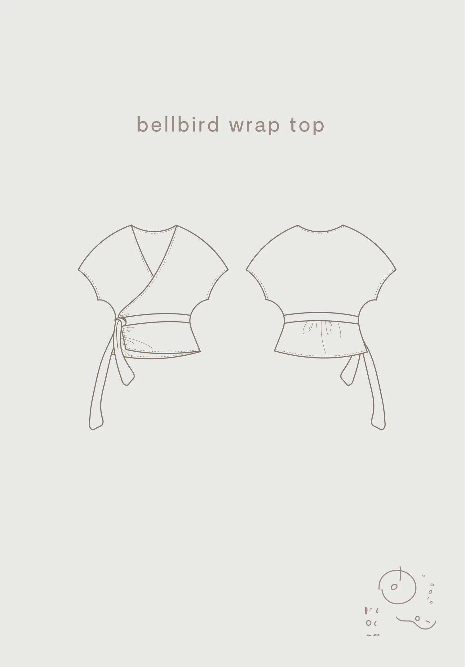 Common Stitch Bellbird Wrap Dress and Top - Image 11