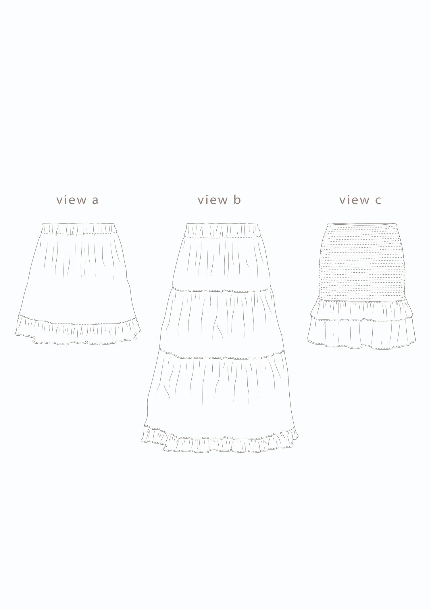 Common Stitch Fawn Skirt Set - Image 12