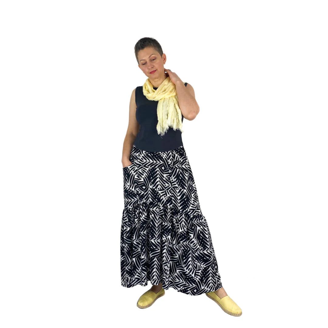 Dhurata Davies Olive Skirt - Image 4