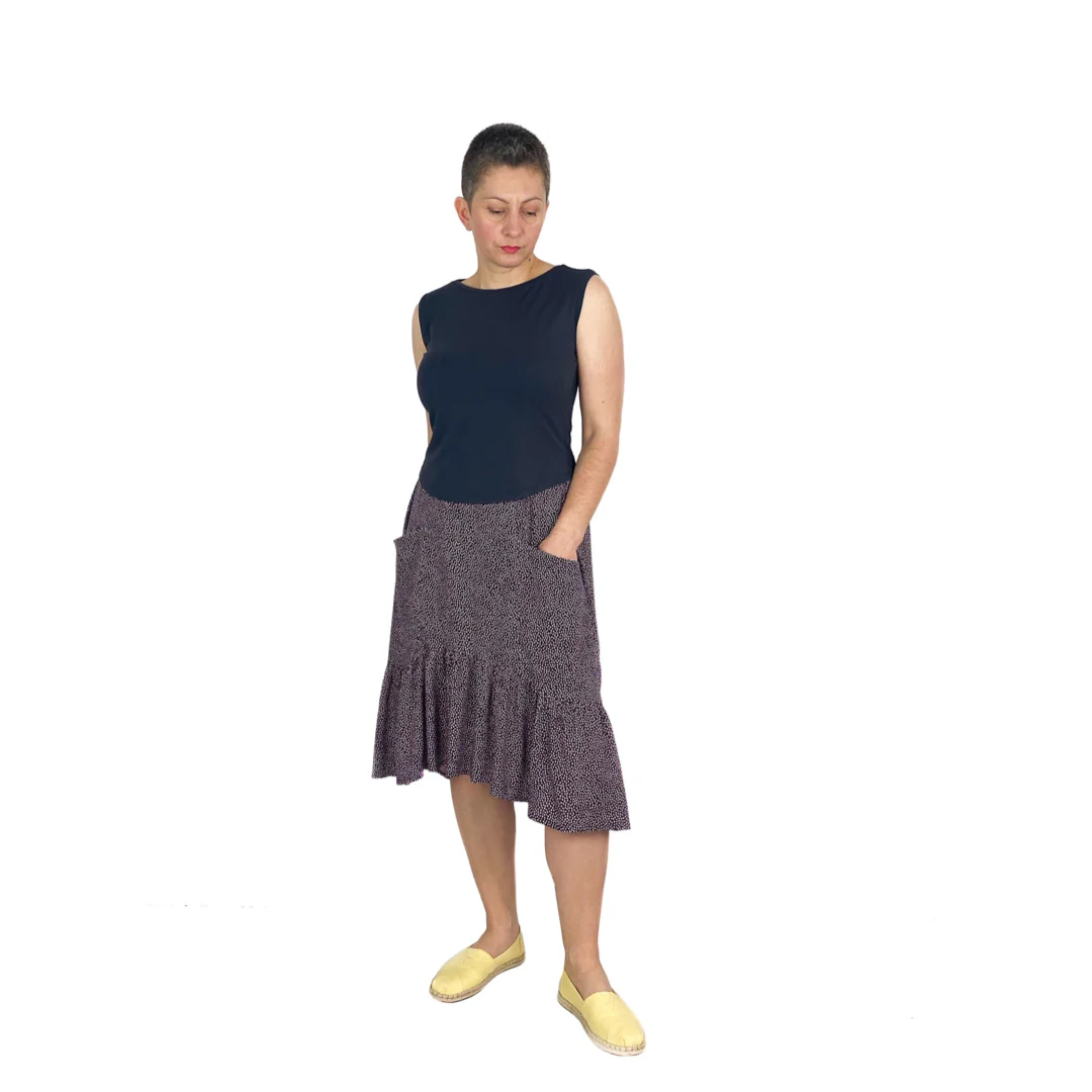 Dhurata Davies Olive Skirt - Image 5