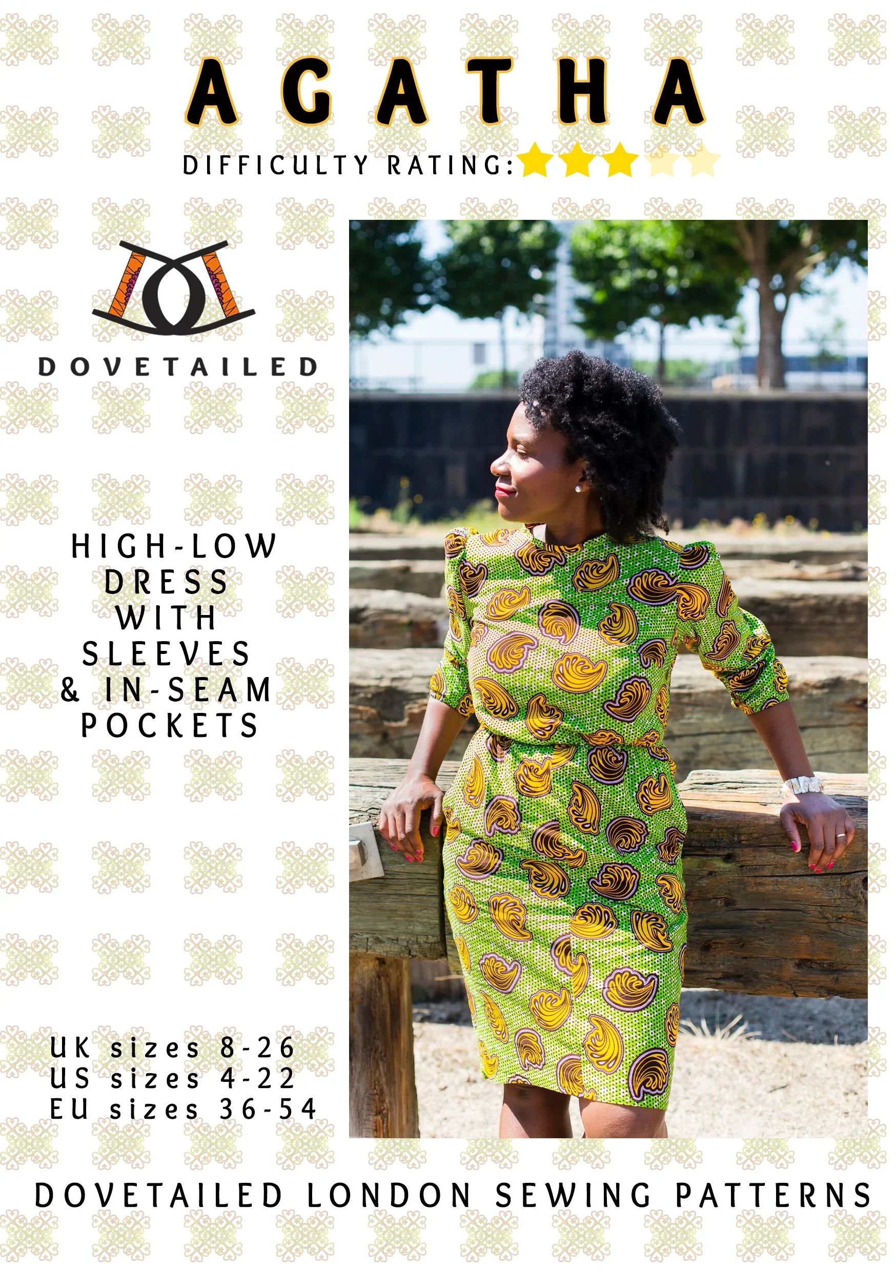 Dovetailed Agatha Dress - Image 4