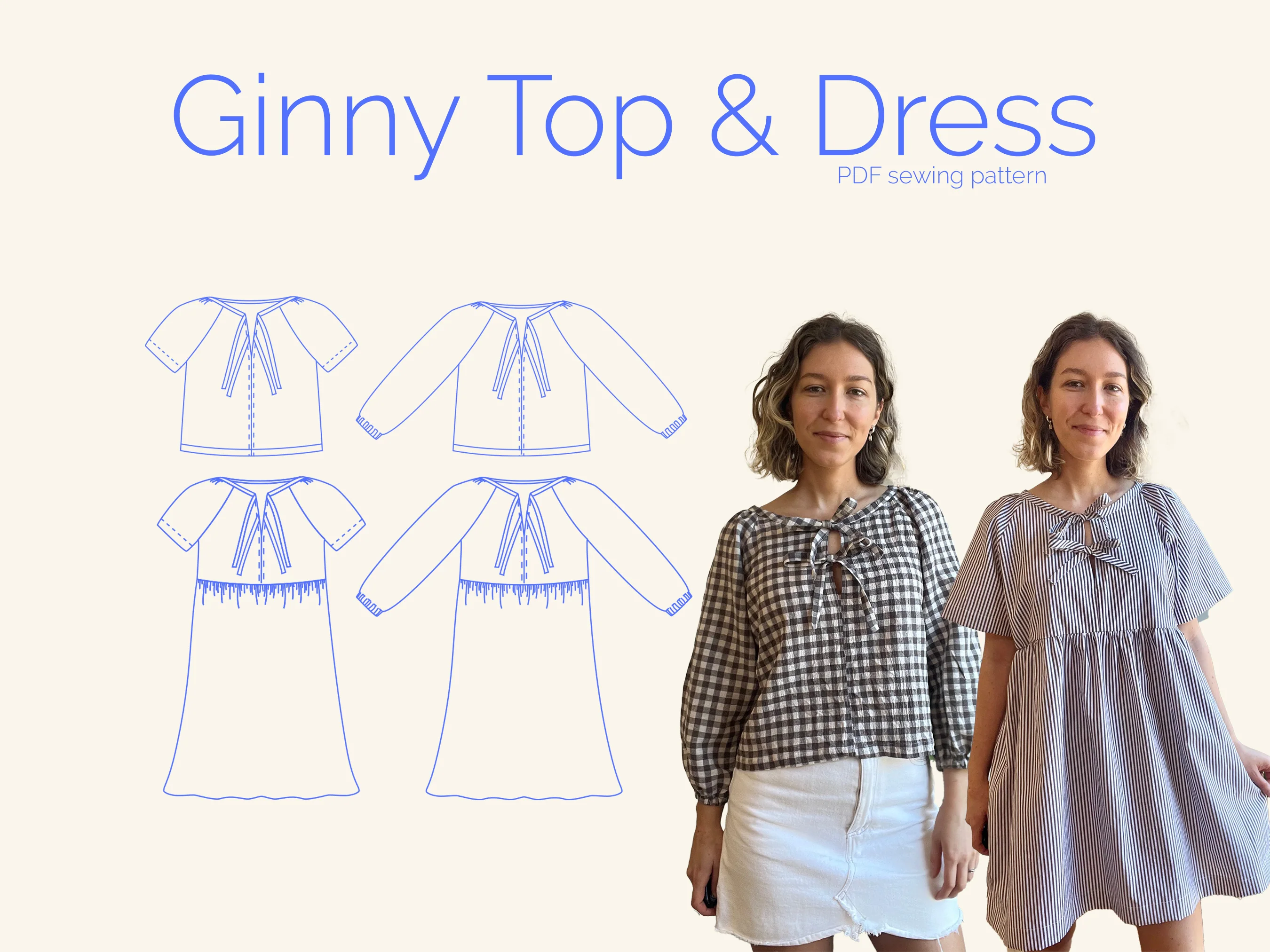 Elle Stitch Ginny Top and Dress - Image 16