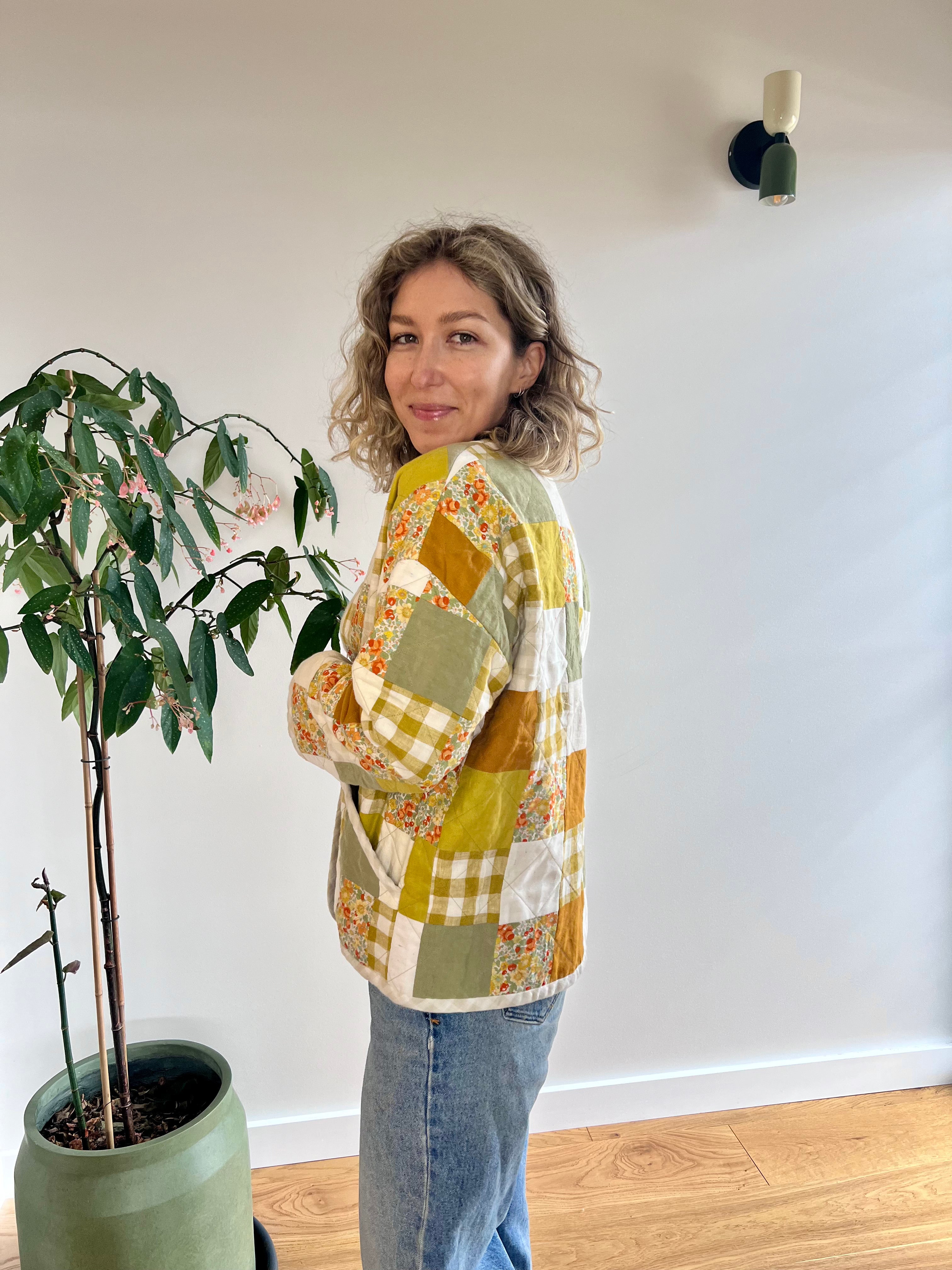 Elle Stitch Sage Jacket - Image 5