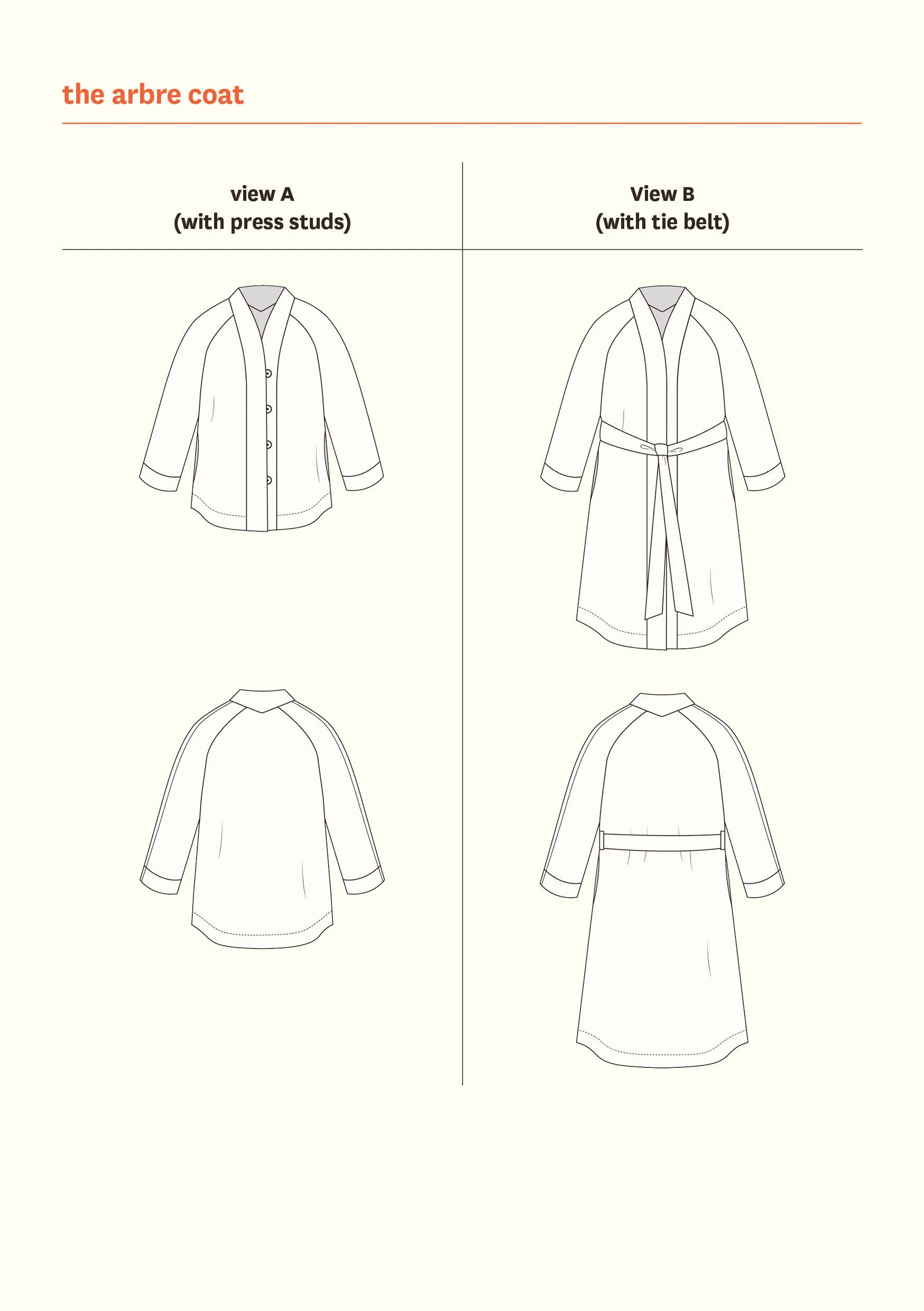 Fabric Godmother Arbre Coat - Image 10