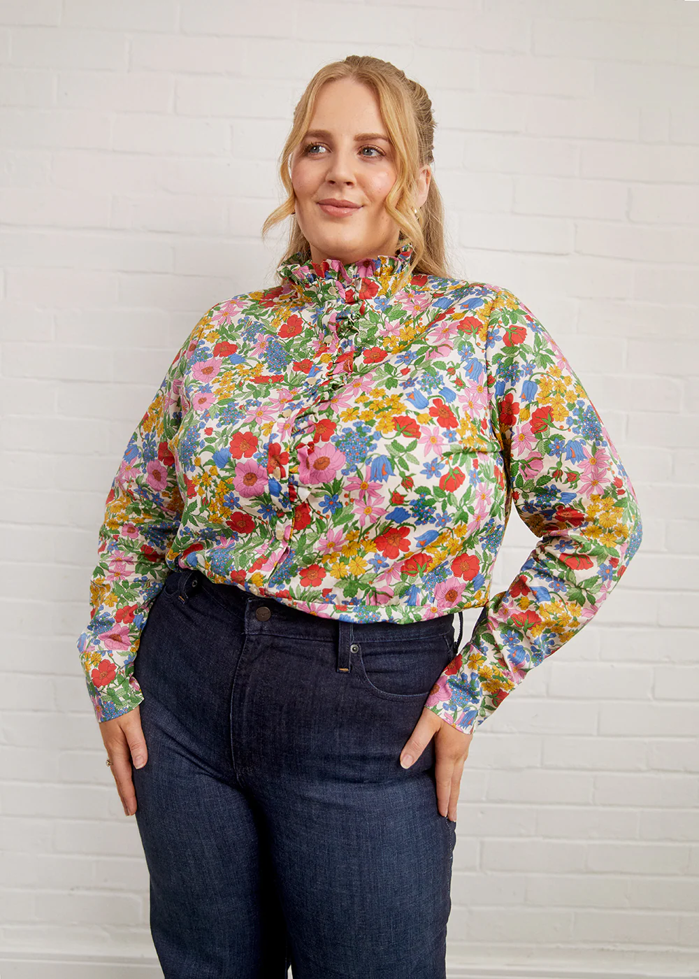 Fabric Godmother Carnation Blouse - Image 5