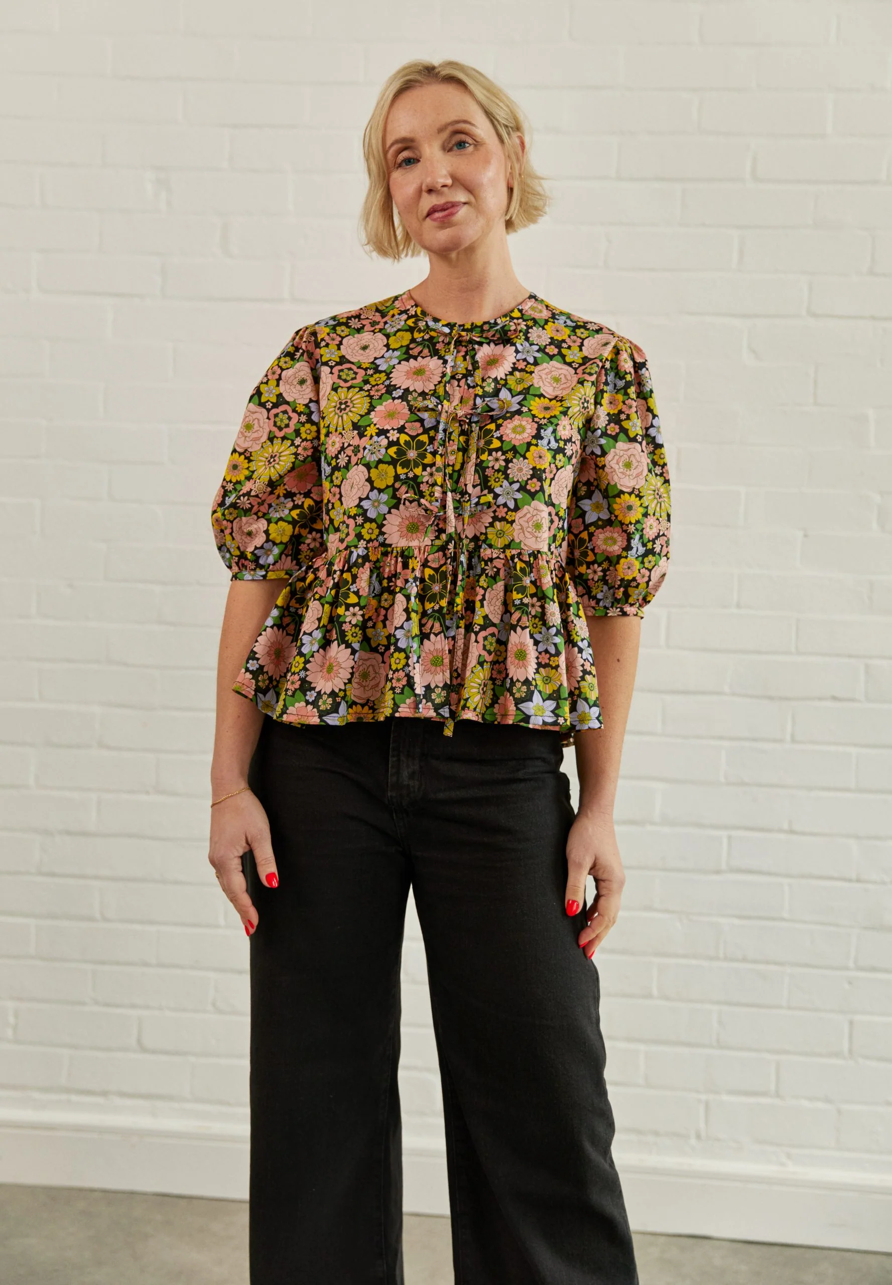 Fabric Godmother Fleur Dress and Blouse - Image 11