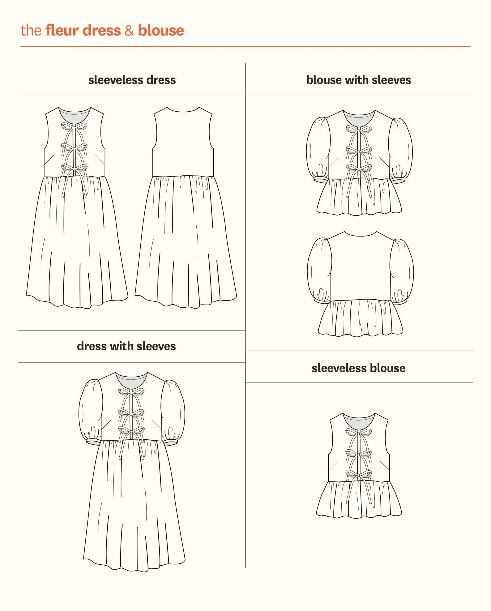 Fabric Godmother Fleur Dress and Blouse - Image 13