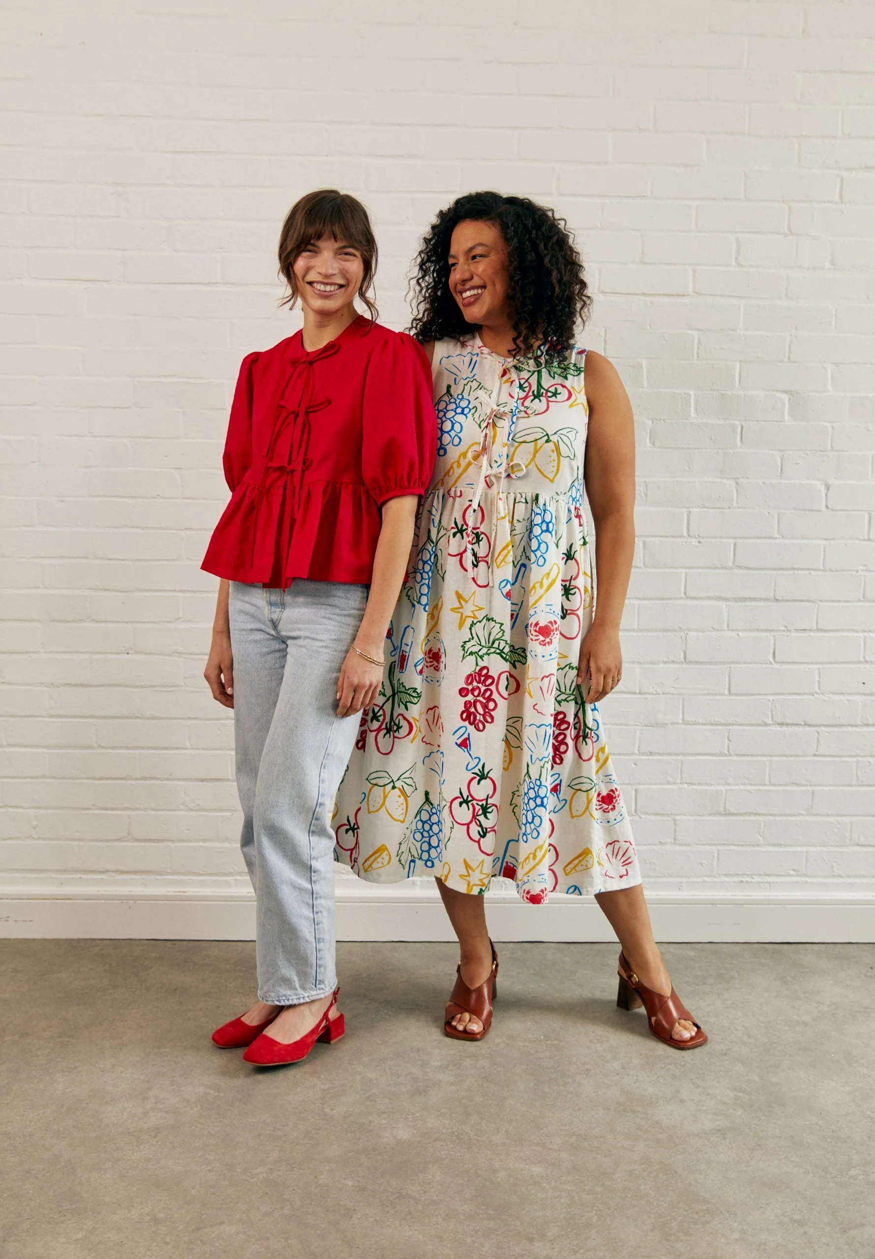 Fabric Godmother Fleur Dress and Blouse - copy shop