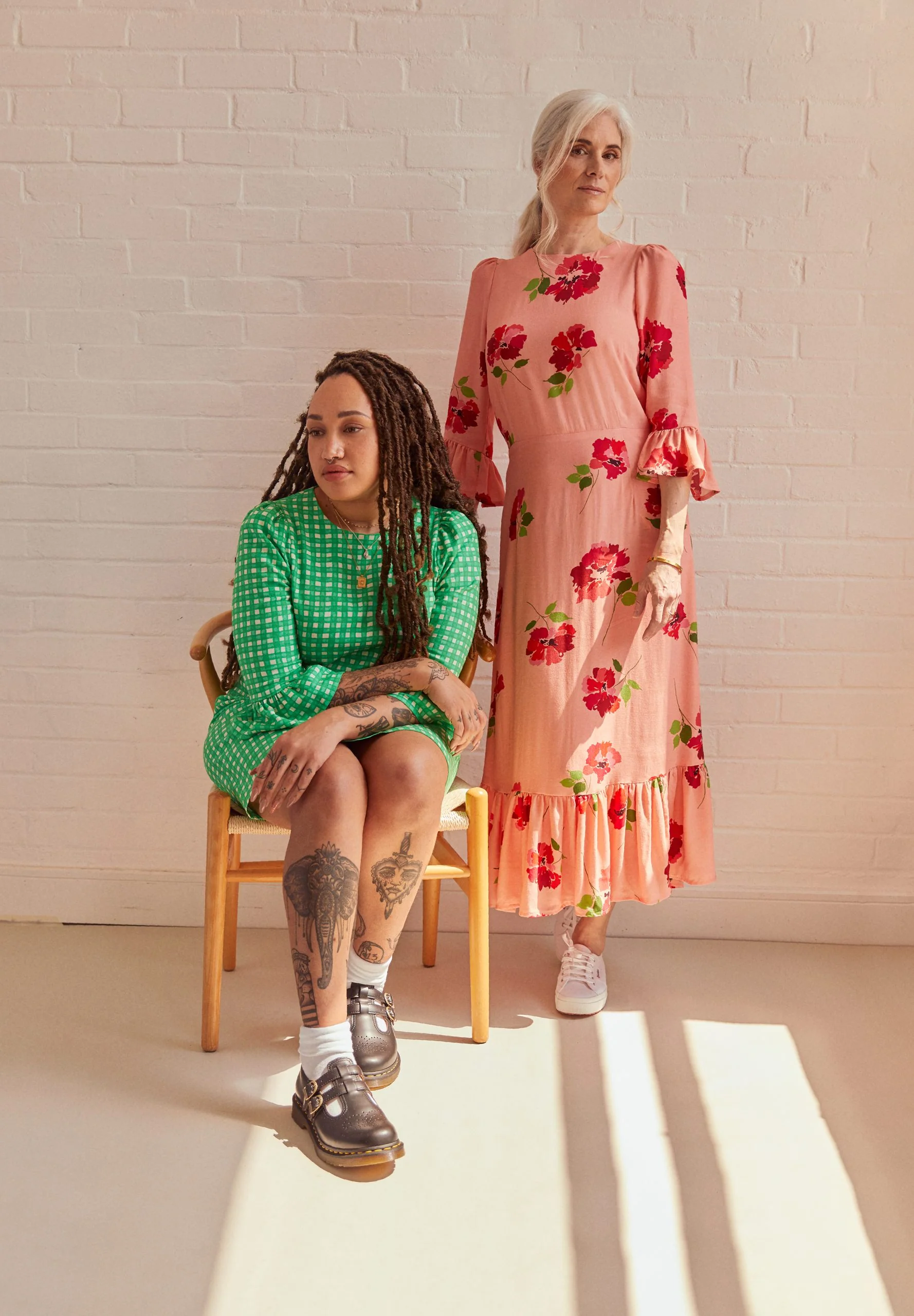 Fabric Godmother Peony Dress - Image 4