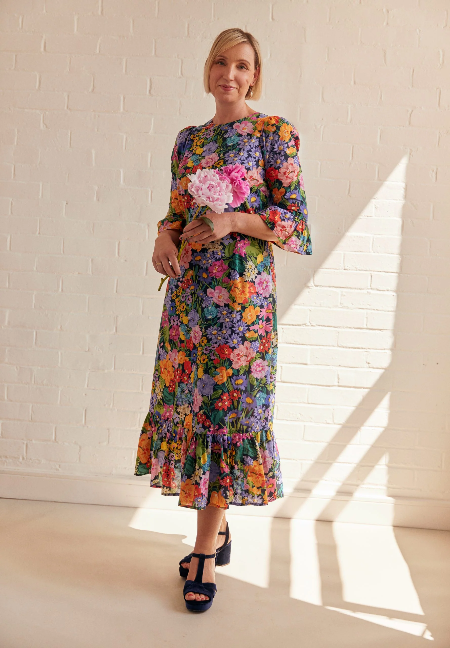 Fabric Godmother Peony Dress - Image 7